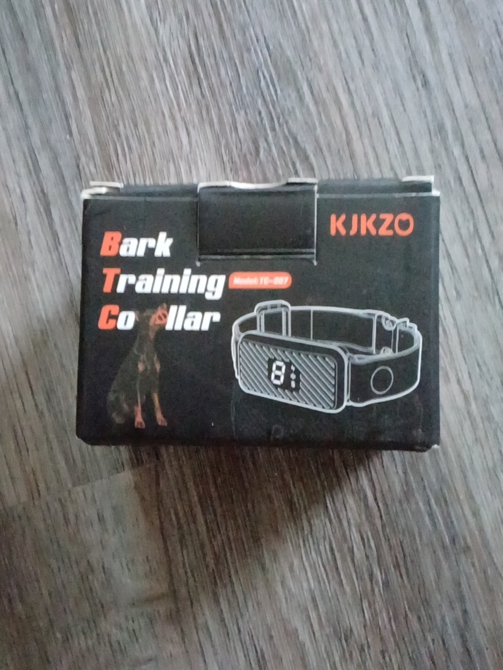 KJKZO Smart Bark Training Collar Rechargeable Anti Bark Size L